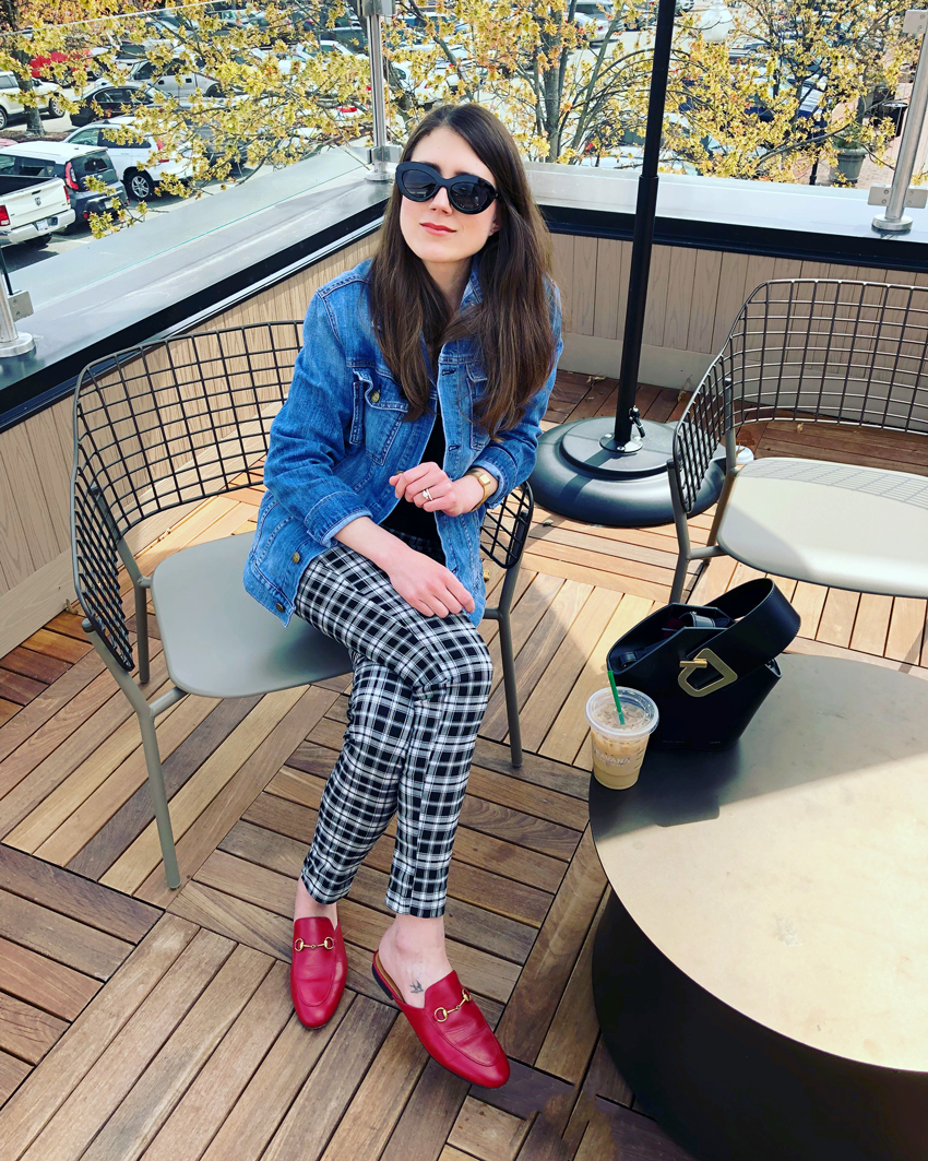A Fashion Editor's Gucci Loafer Outfits 