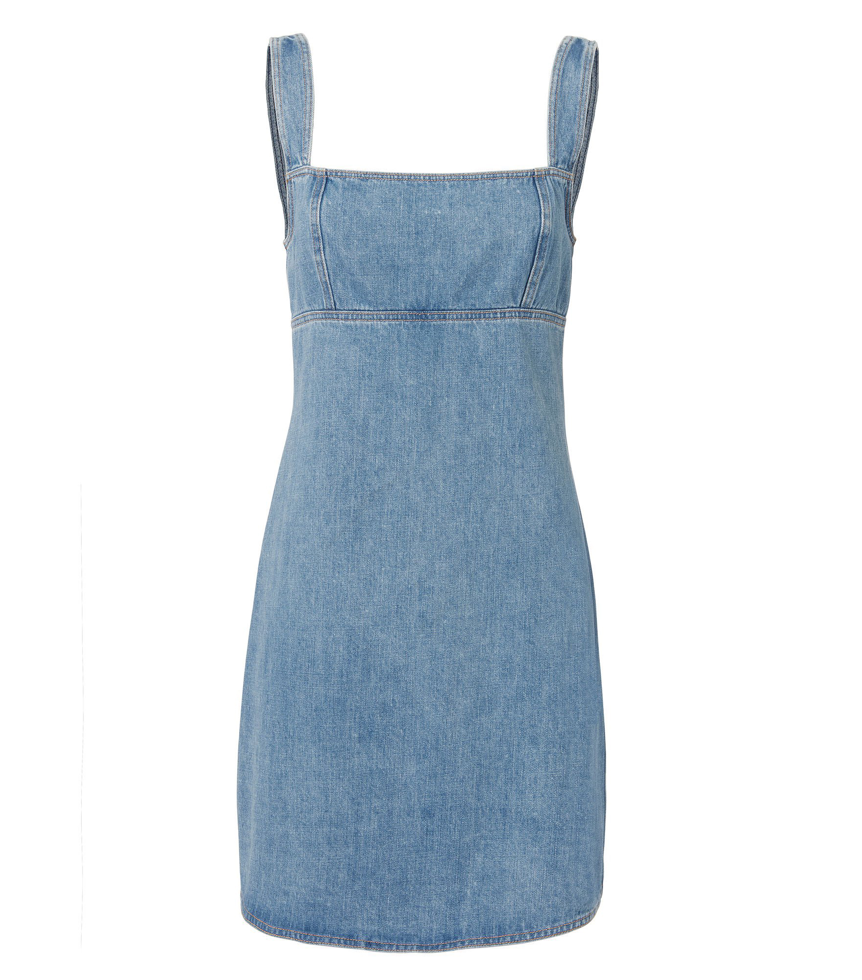 20 Reasons We Love Fitted Denim Dresses | Who What Wear