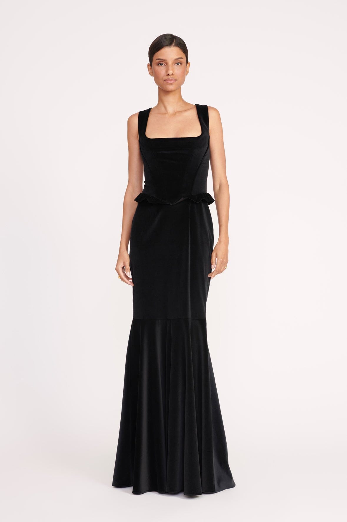 Staud Lorelai Dress in Black