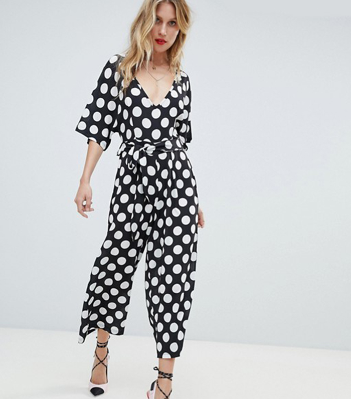 Marks and Spencer's Polka Dot Jumpsuit Is Back in Stock | Who What Wear UK