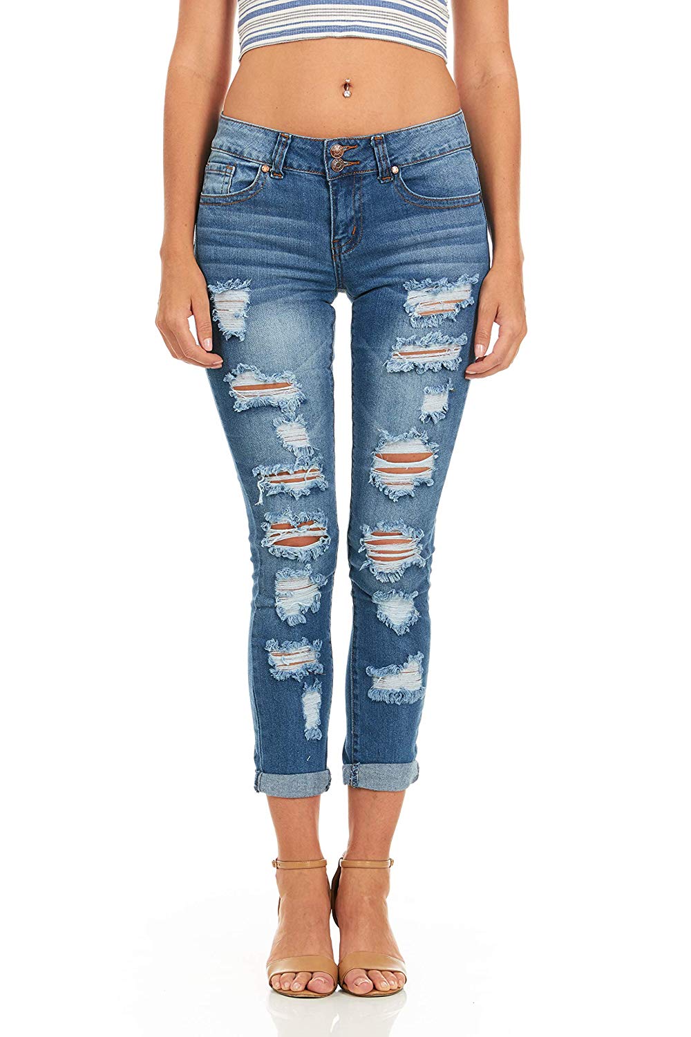 assembly shirt Abolished The 20 Best Ripped Jeans on Amazon | Who What Wear