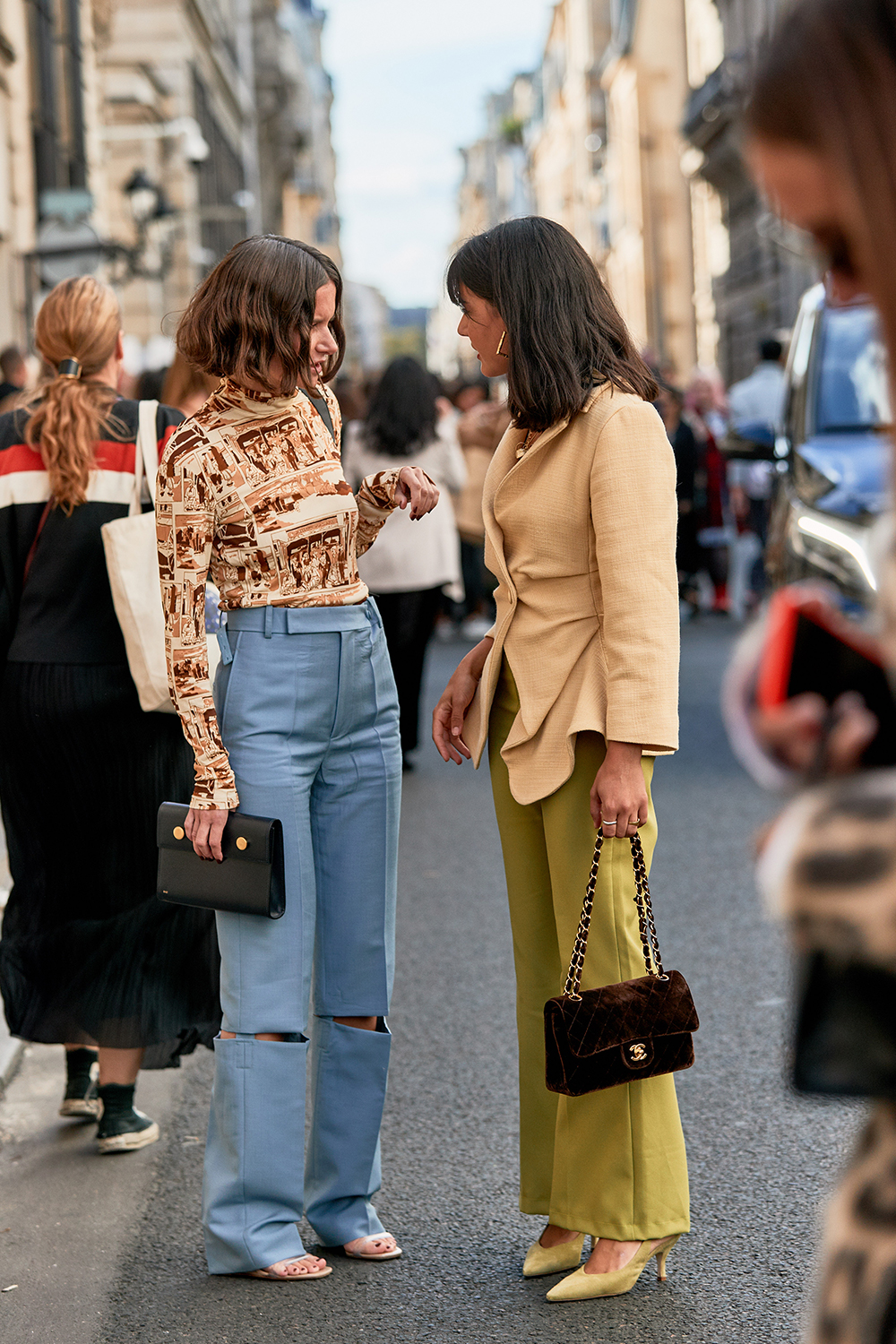 The Latest Street Style From Paris Fashion Week | Who What Wear