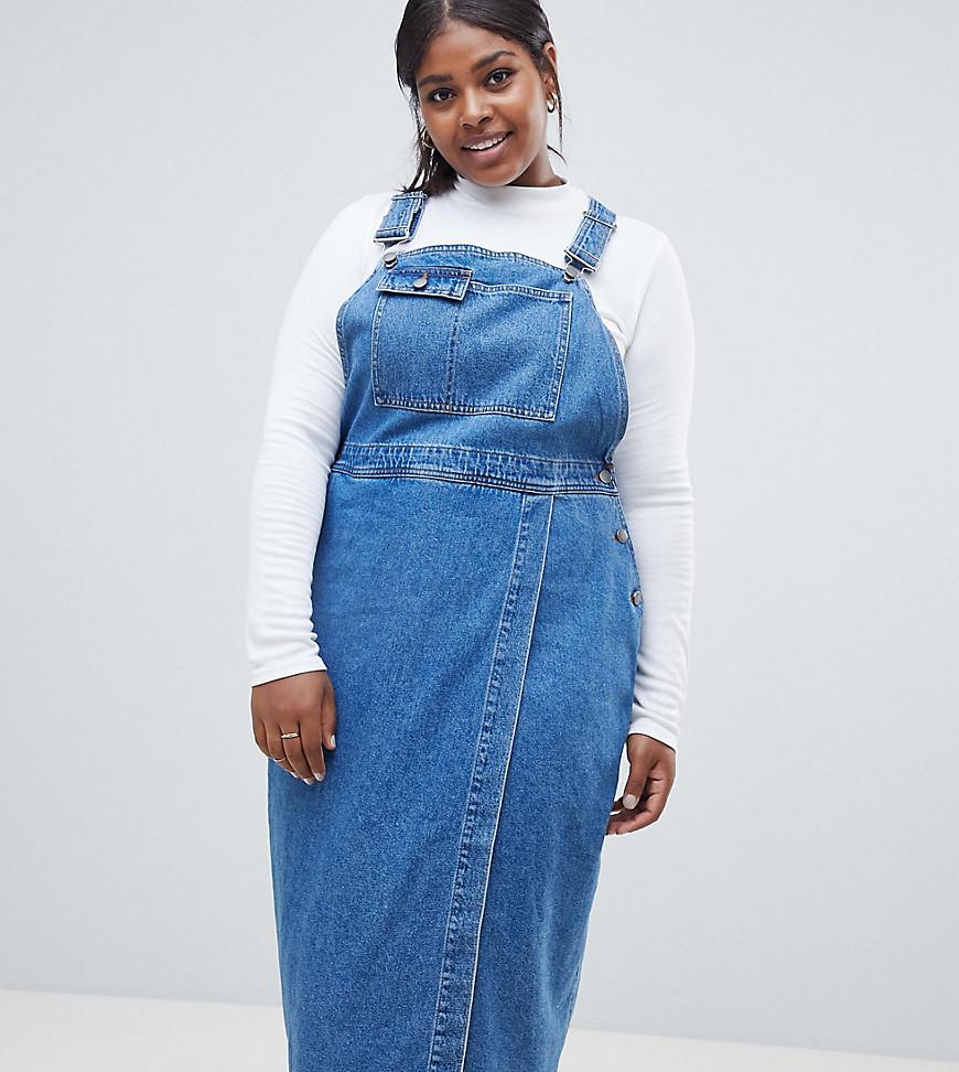 overall dress jean