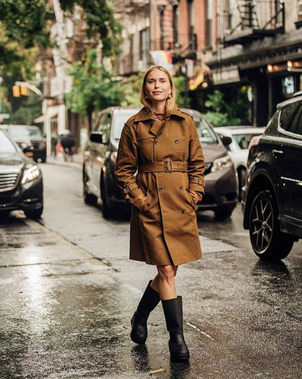 Rain Boots Outfits to Wear This Fall 
