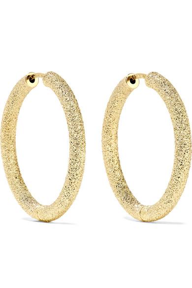 These Thick Gold Hoop Earrings Go With Everything | Who What Wear