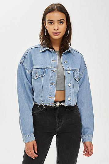 90's jean jacket fashion
