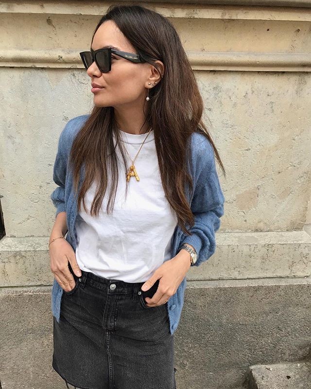 15 Jean-Shirt Outfits for Winter That Are Essential | Who What Wear UK