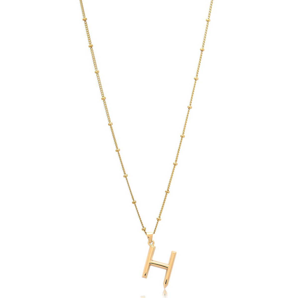 14K Gold Plated Square Cubic Zirconia Letter Initial Necklaces Letters A to Z 26 Alphabet Initial Necklaces for Girls Initial Jewelry for Women Teen Girls IEFWELL Gold Initial Necklaces for Women 