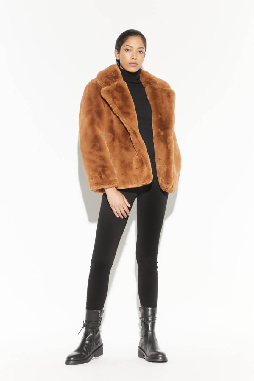 15 Faux Fur Jacket Outfits Will Never, How To Style A Brown Fur Coats