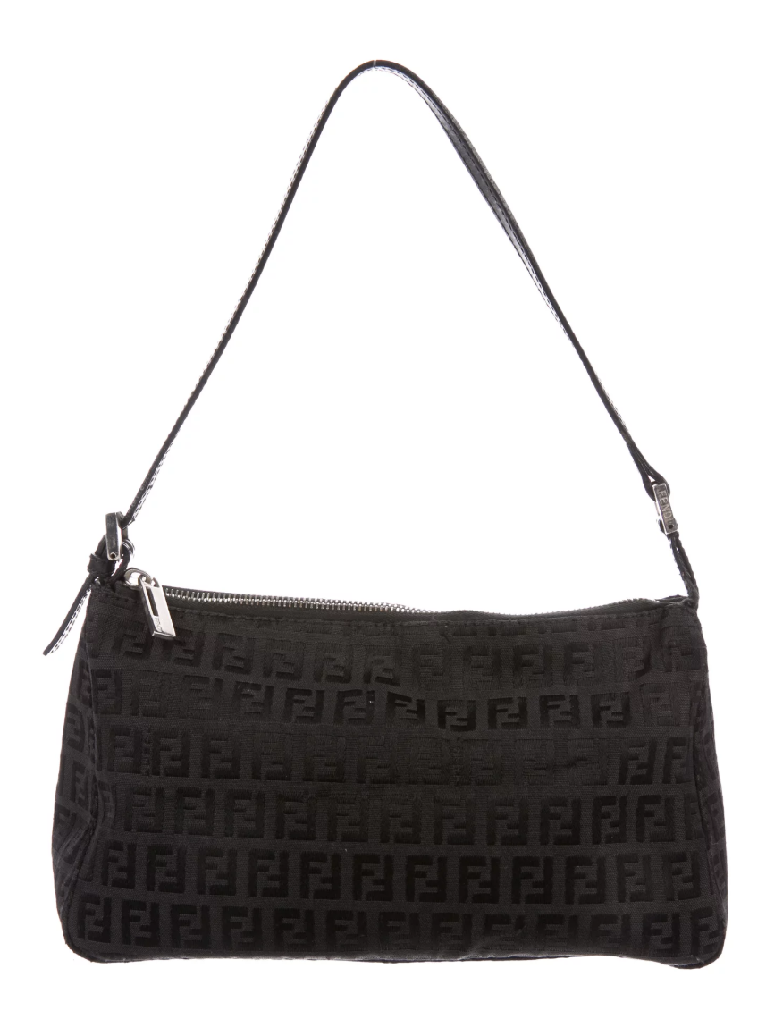 vintage black fendi purse