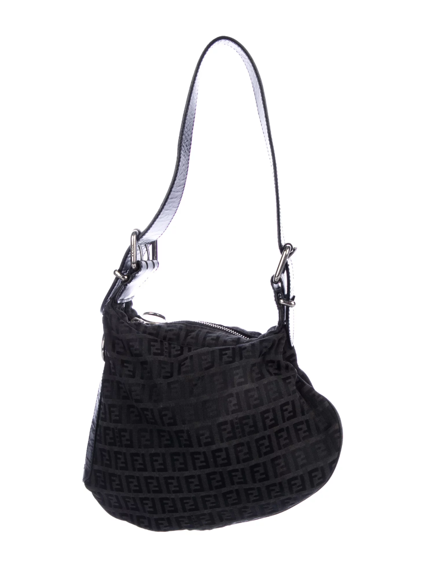 vintage black fendi purse