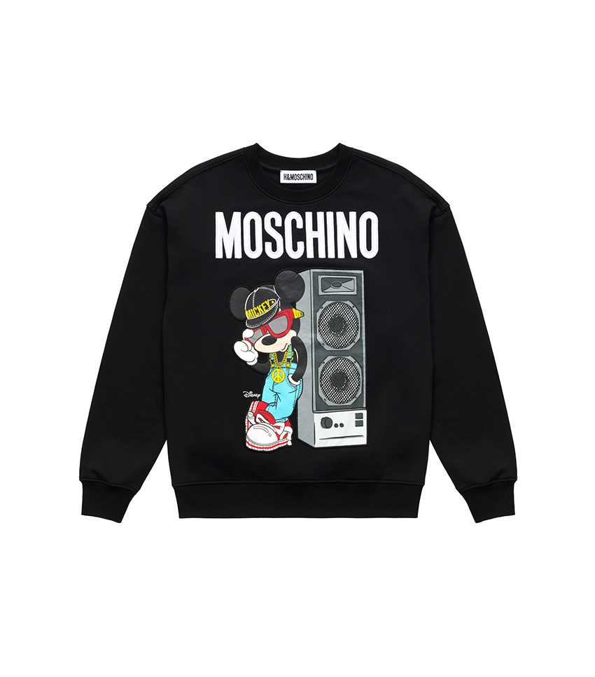 h&m moschino sweatshirt