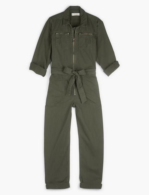 Lucky Brand Jeans Tie Front Jumpsuit