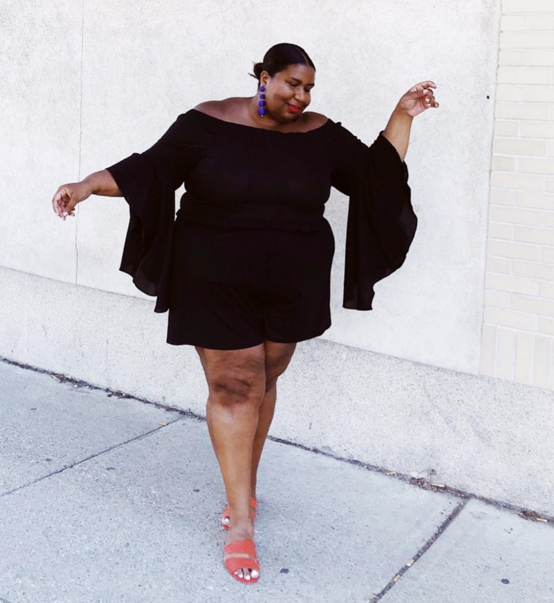 Plus-size New Year's dresses