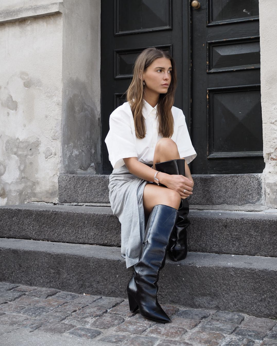 These Black Knee-High Boots Will Elevate Any Winter Outfit | Who What Wear