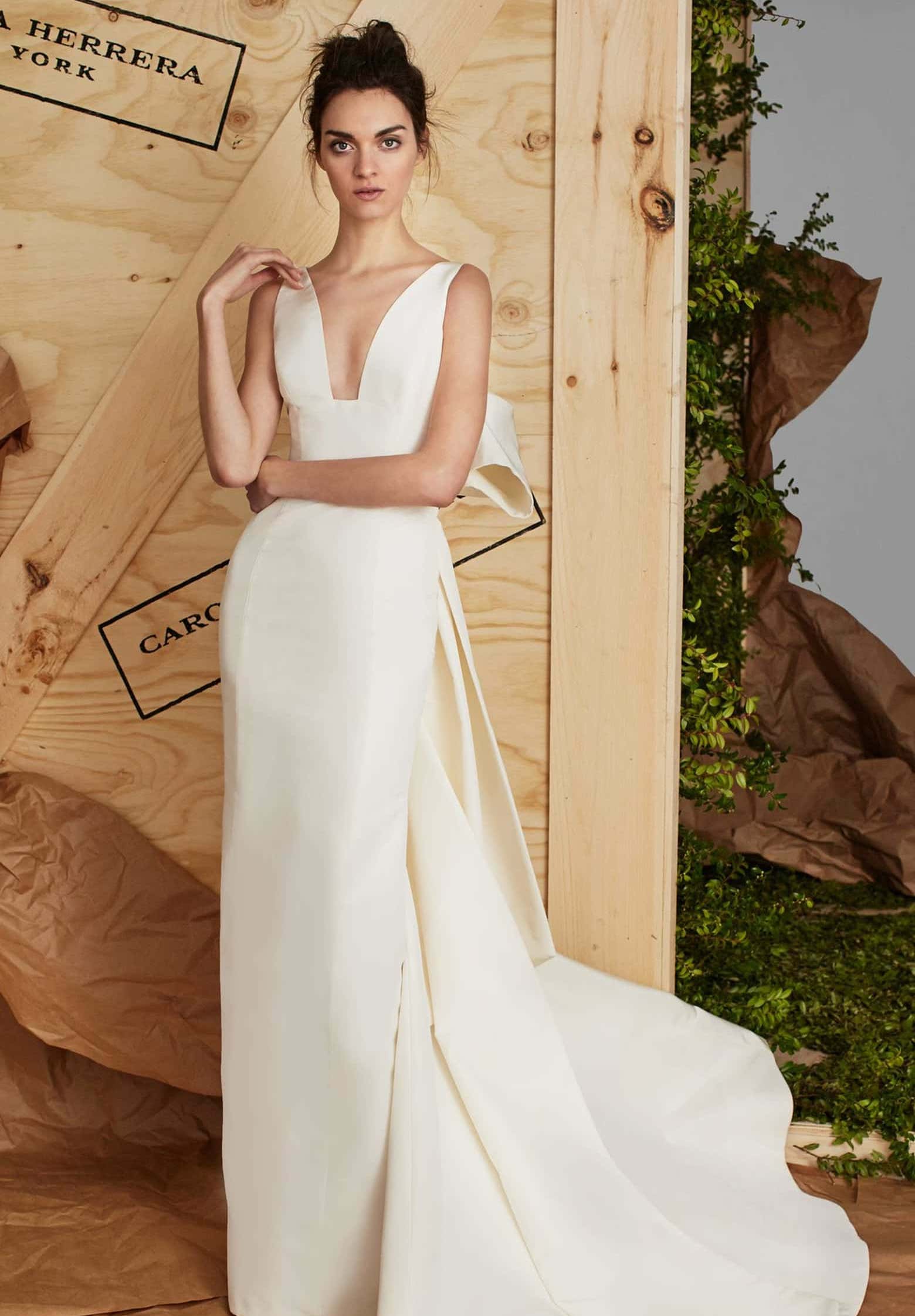 19 Minimalist Wedding Dresses for the Unfussy Bride | Who What Wear UK