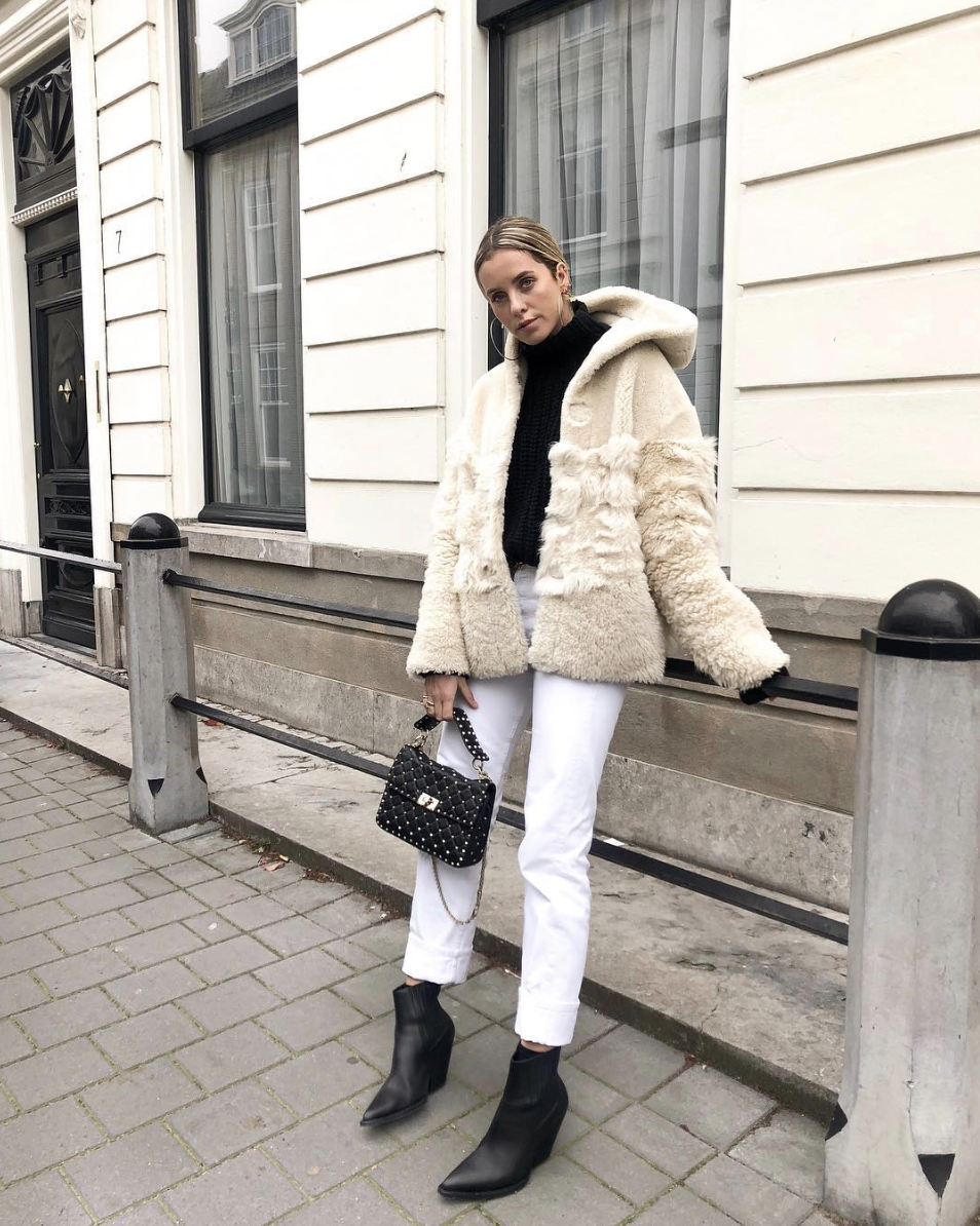 white jeans winter 2018