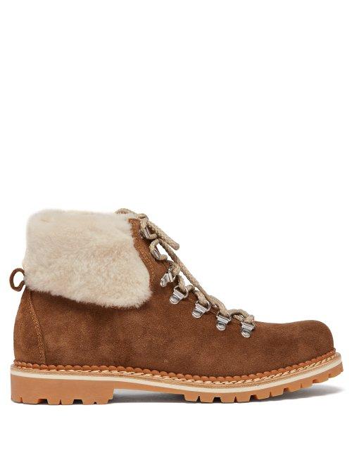 shearling lined snow boots