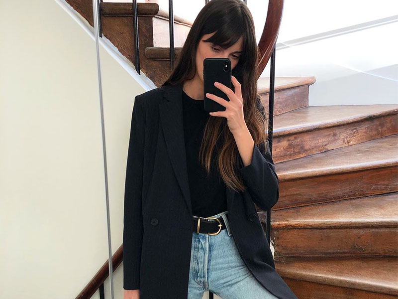 The Outfit French Girls Always Wear With Jeans | Who What Wear