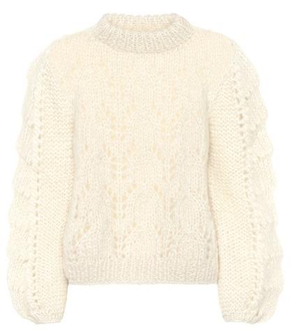 Ganni Mohair and Wool Sweater
