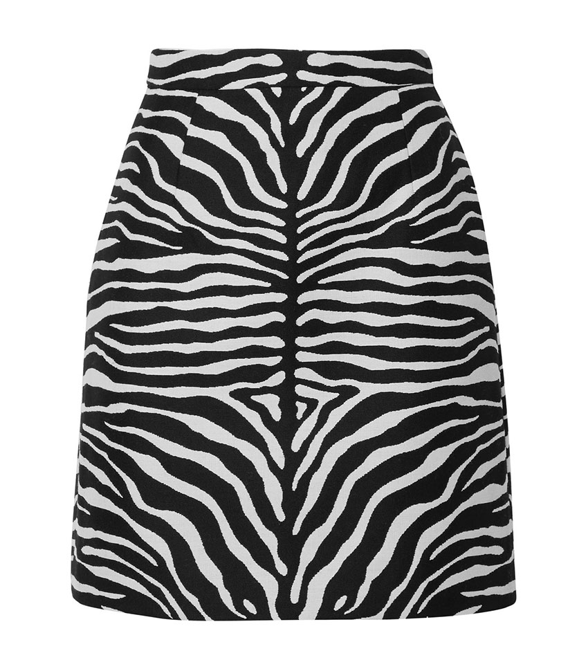 7 Outfits Featuring Stylish Zebra Skirts | Who What Wear