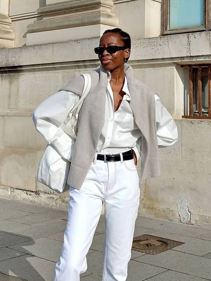 veteraan Op maat Wapenstilstand How to Wear White Jeans: 8 Chic White-Jeans Outfits | Who What Wear