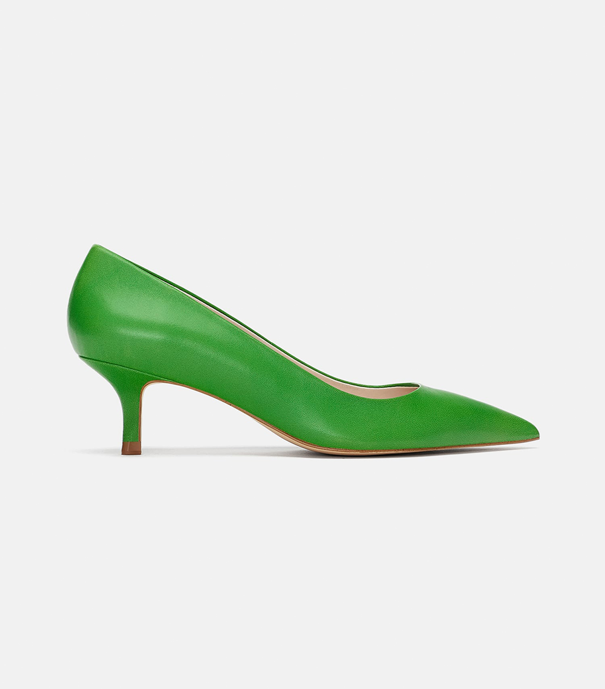 green velvet shoes zara