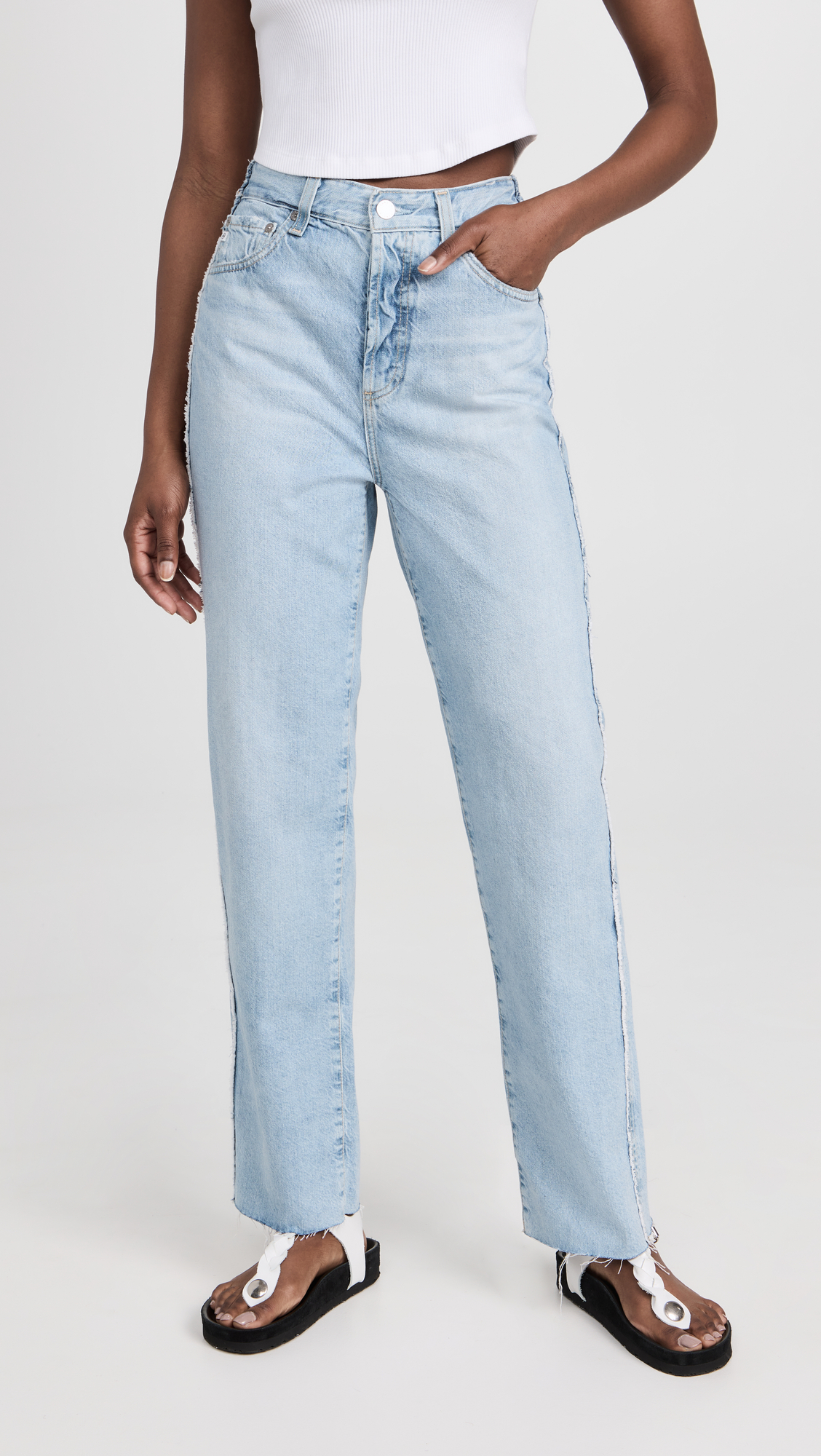 Share more than 124 light blue high waisted jeans best