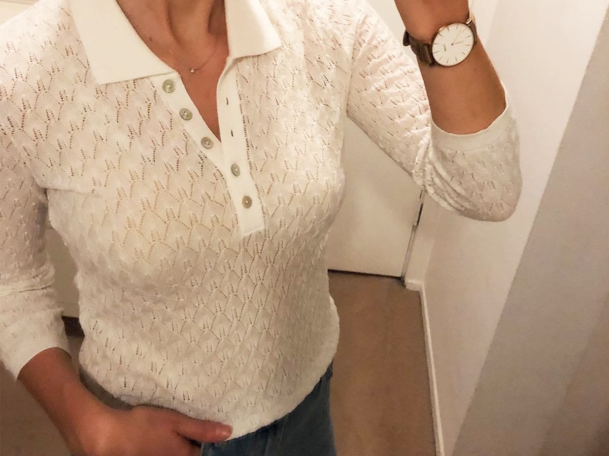 Half-Button Collared Tops I'm Loving Right Now