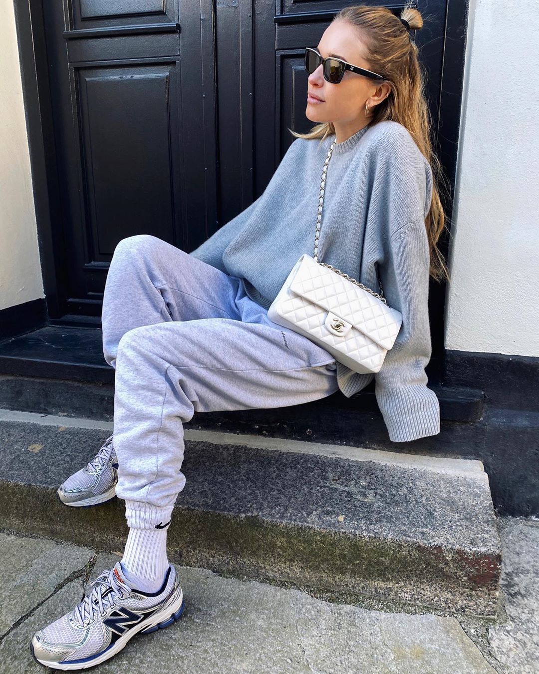 cute outfits with nike sweatpants
