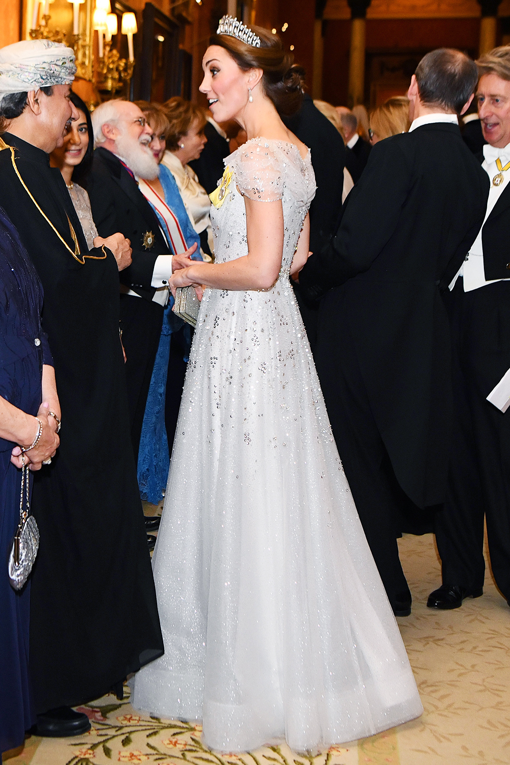 kate middleton in evening gowns