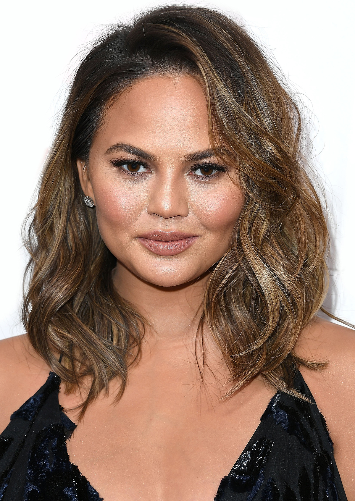 Chrissy Teigen best haircuts for every face shape