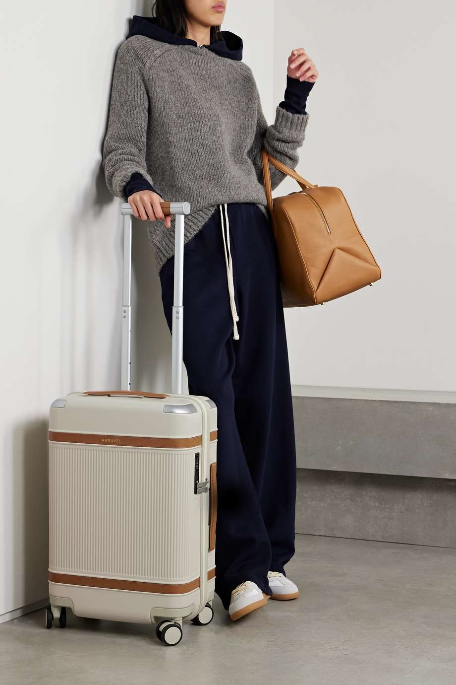 Designer Checked Suitcase Horizon 70