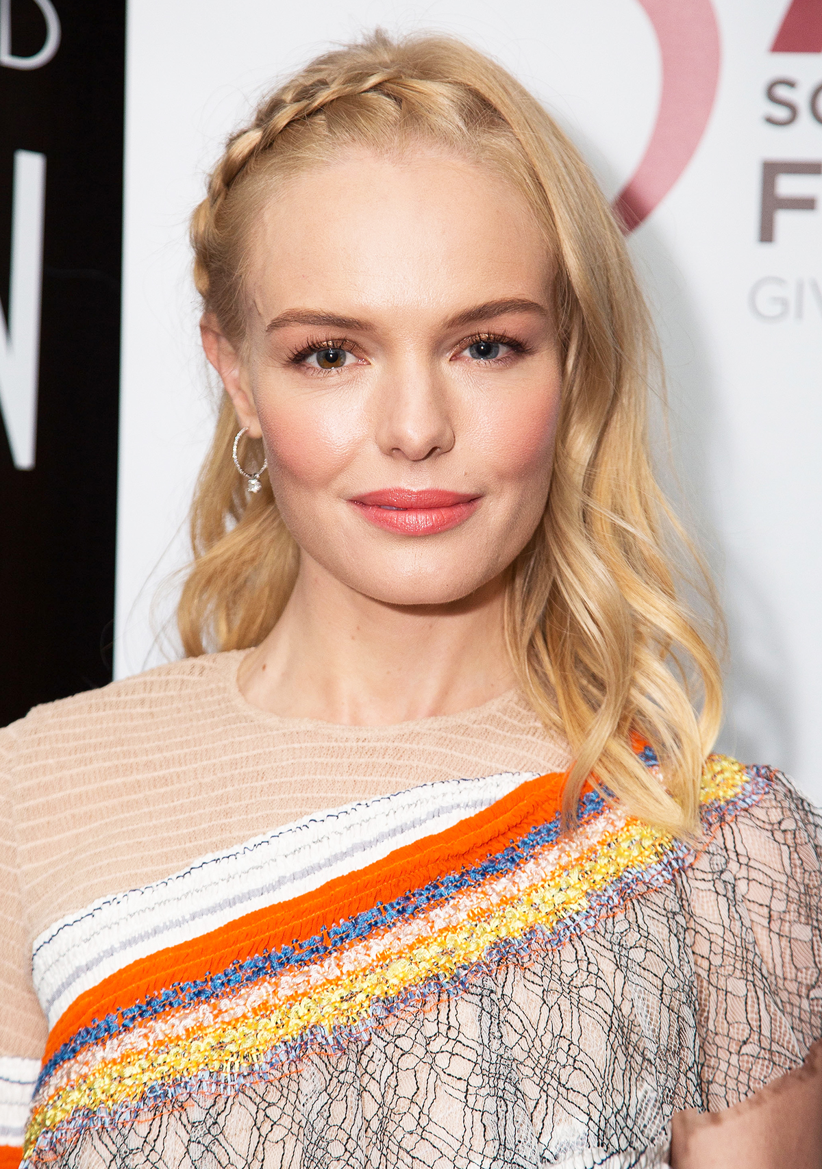Kate Bosworth intrecciato acconciature