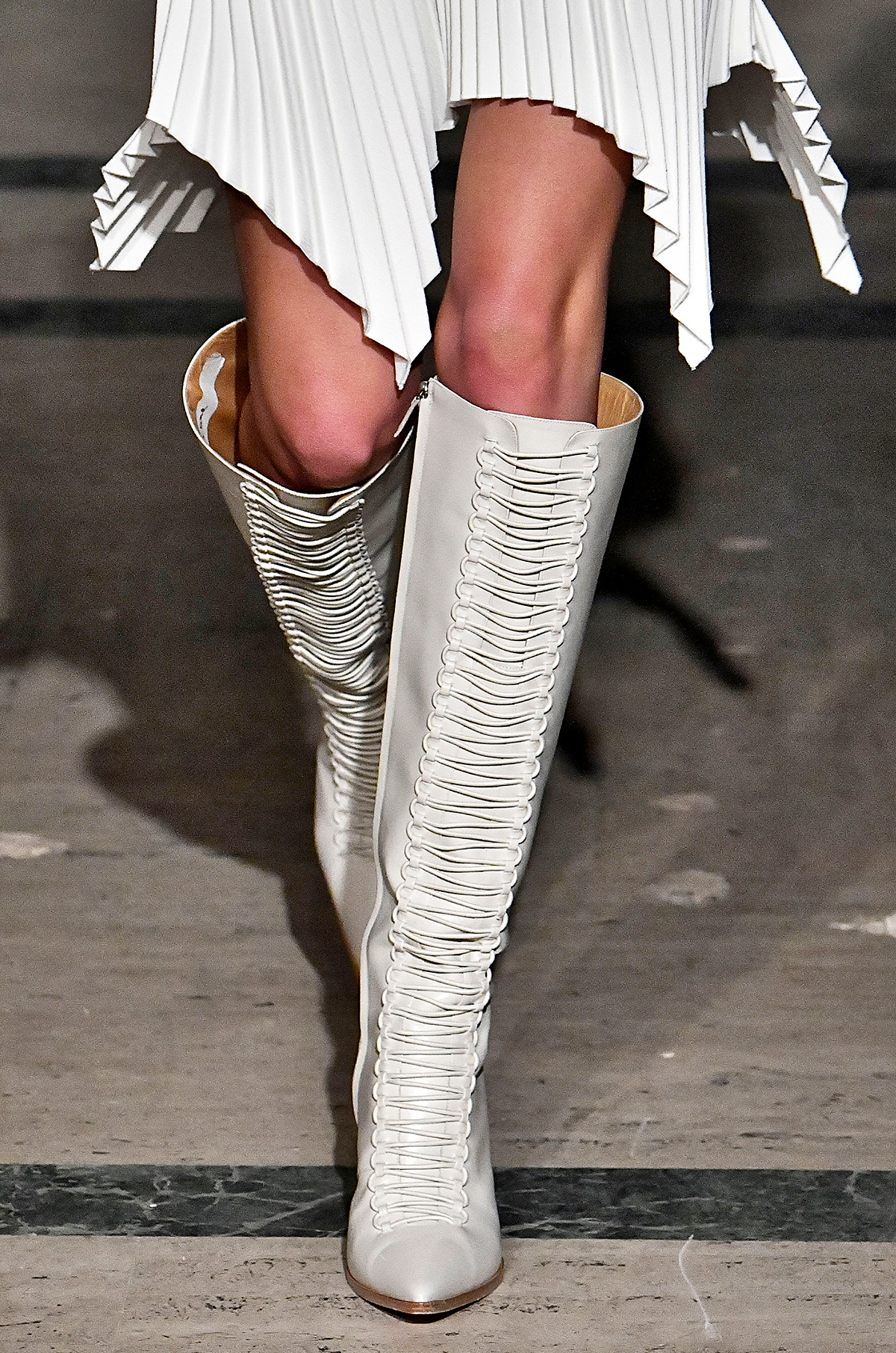 white boots fall 2019