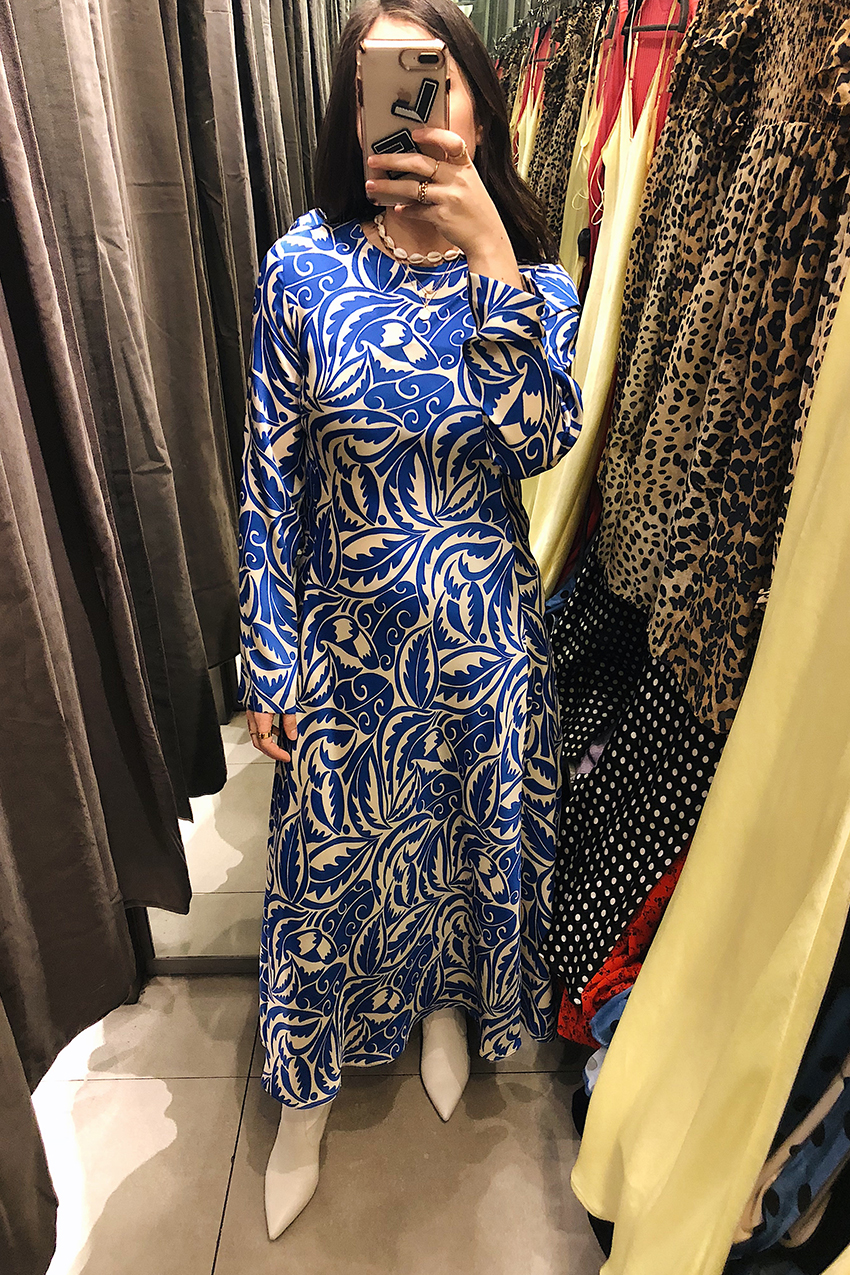 blue spring dresses 2019