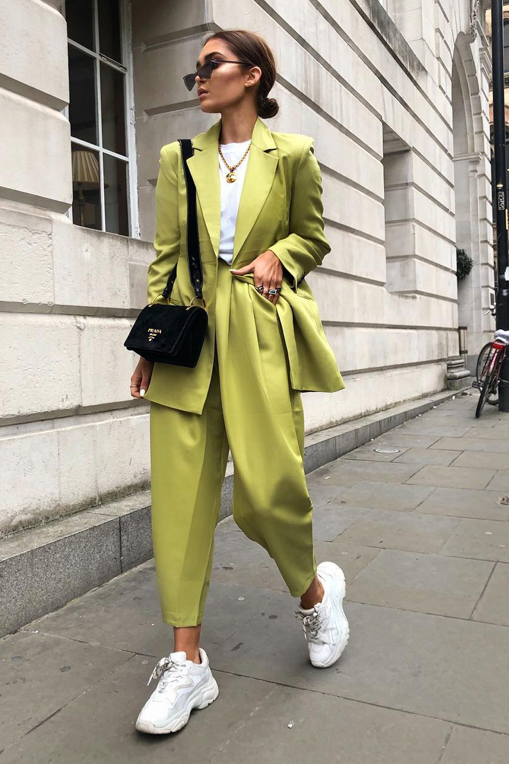 The Green Suit Trend Is Everywhere Right Now | Who What Wear UK