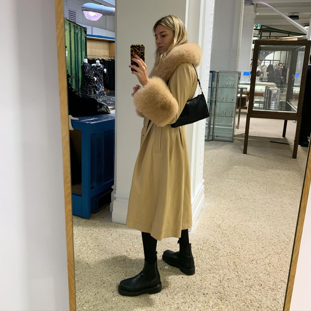 How To Wear Old Clothes: Saks Potts Statement Coat
