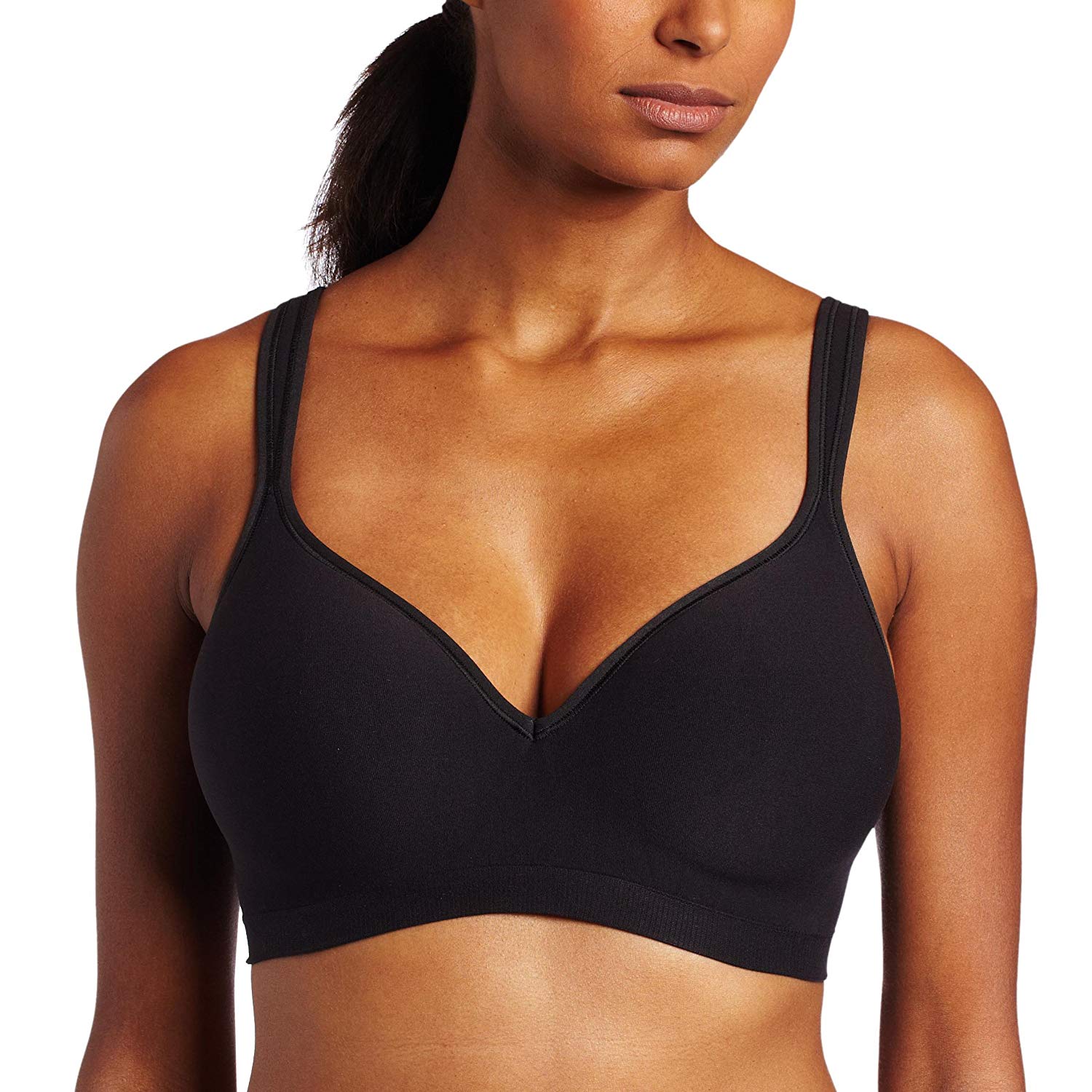 most comfortable supportive wireless bra