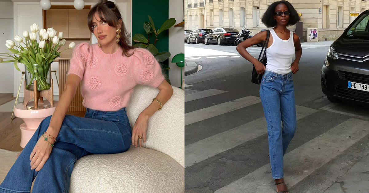 9 Tops French Women Are Wearing With Their Jeans This
