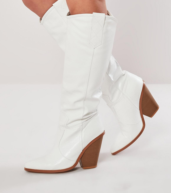 Gecomprimeerd Joseph Banks Samenpersen 21 White Knee-High Boots to Wear Everywhere This Season | Who What Wear