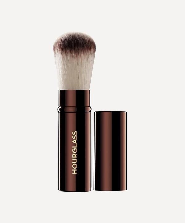 How to clean makeup brushes: Hourglass Retractable Foundation Brush