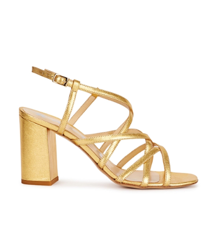 The Best French Girl–Inspired Gold Sandals to Buy Now | Who What Wear