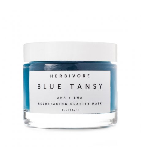 Popular skincare products: Herbivore Botanicals Blue Tansy Mask