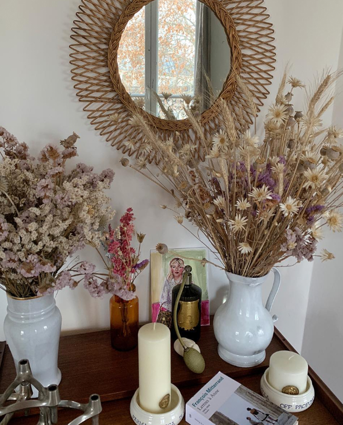 Dried flowers trend: