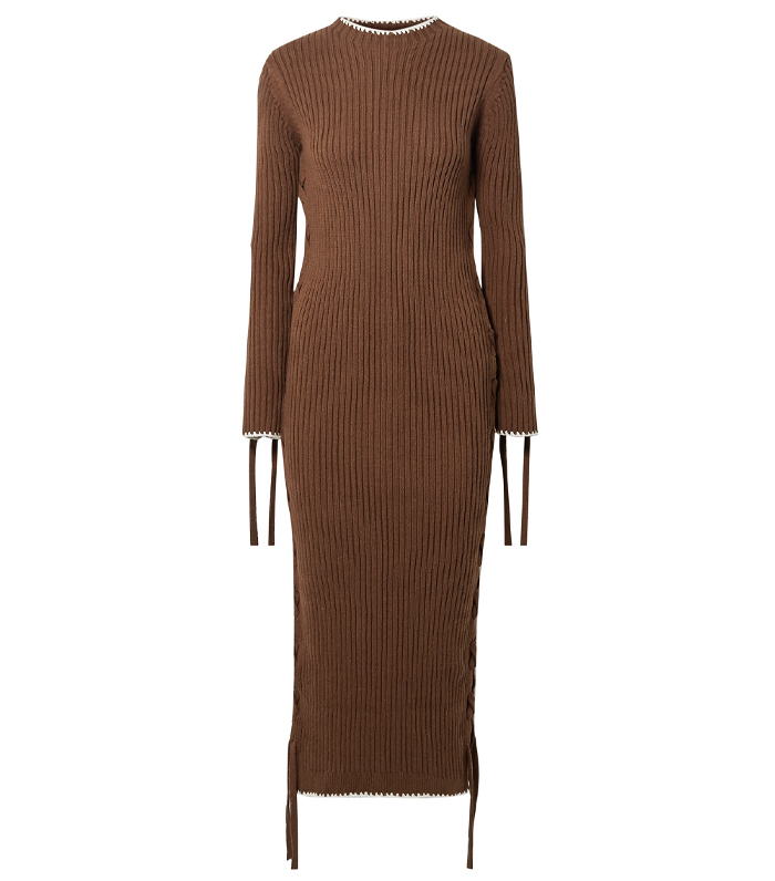 zara knitted dress