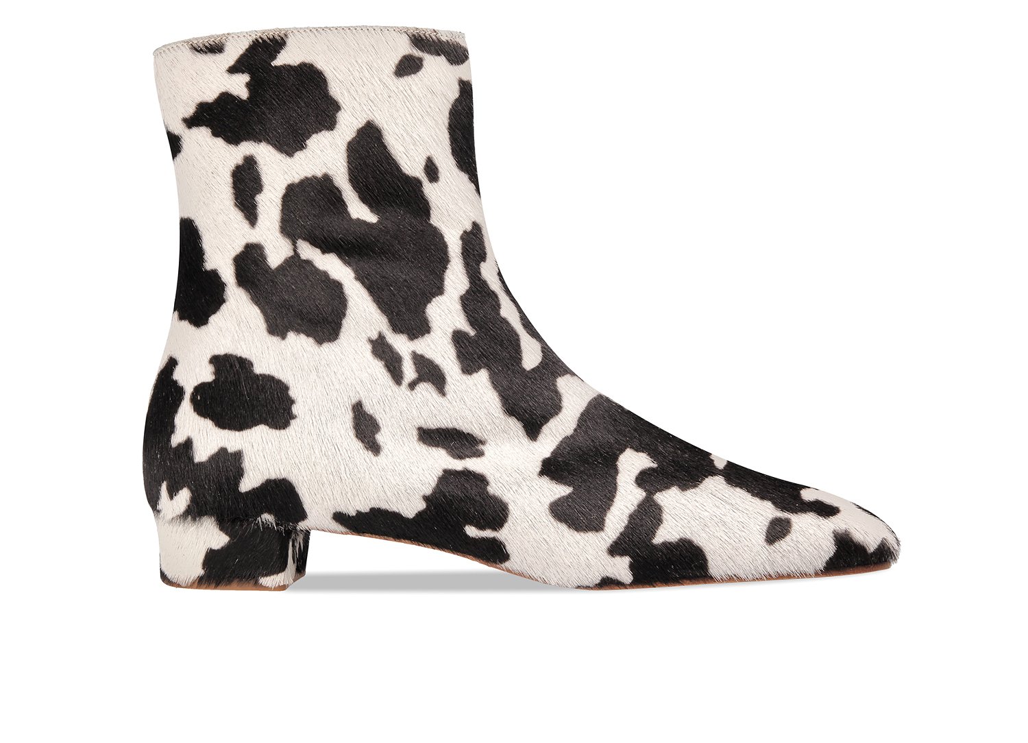cow pattern boots