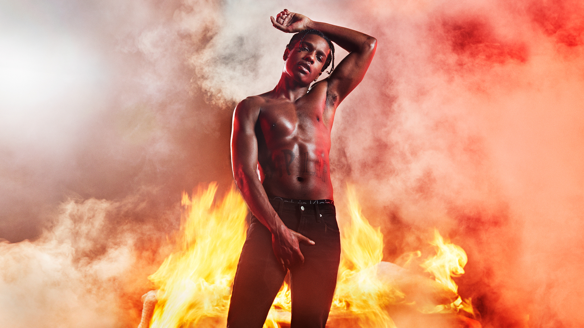 A$AP Rocky stars in the latest Calvin Klein campaign