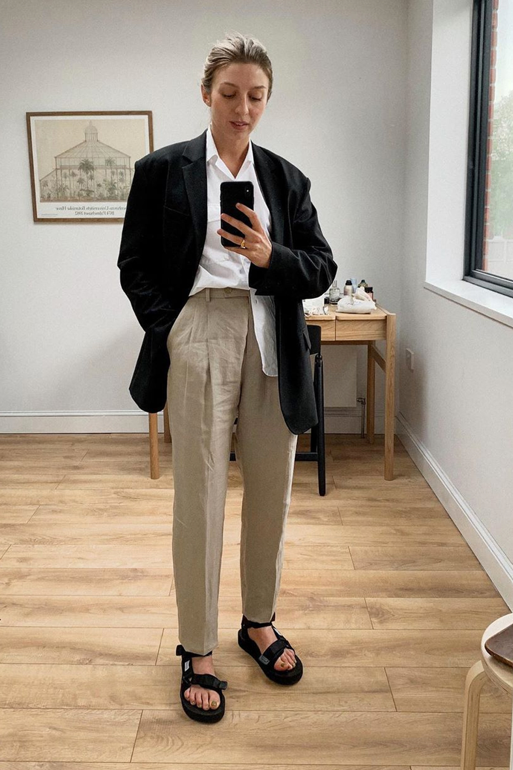 What is your style personality 2019: Brittany Bathgate wearing dad style