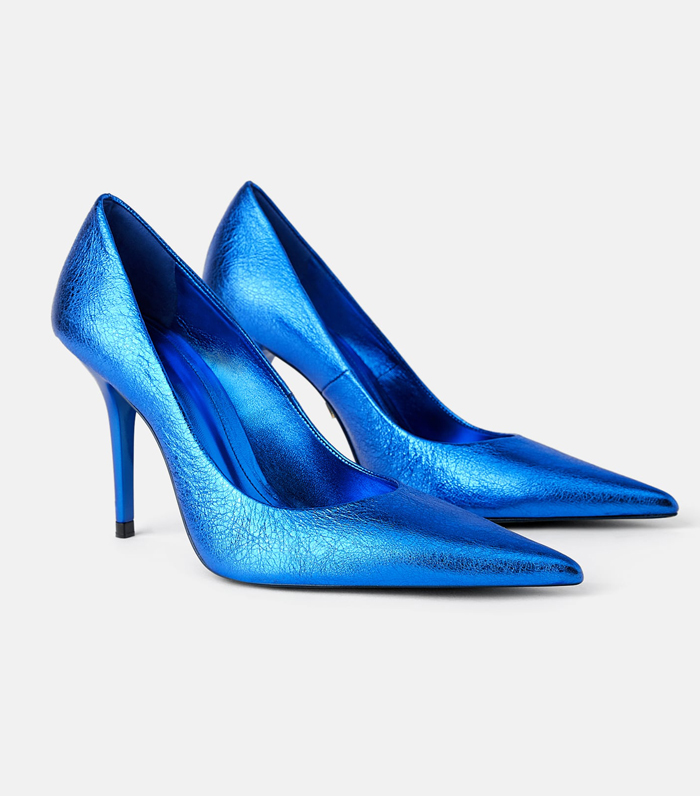 Zara's New Blue Collection Shoes are 